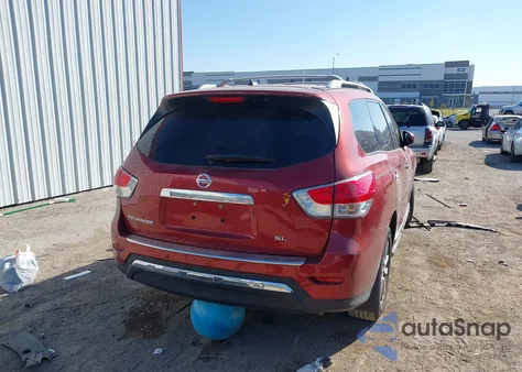 2016 Nissan Pathfinder Sl из США, поврежденный, VIN 5N1AR2MN8GC612429